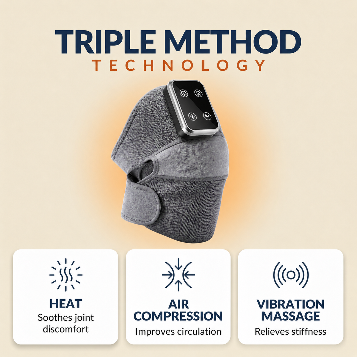 Mendablecanada Knee — Triple Therapy Recovery System