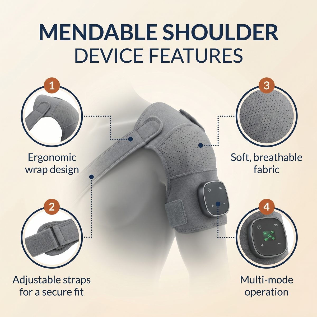 Mendablecanada Shoulder Triple Therapy Recovery System